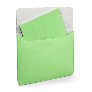  SGP Leather Case illuzion Sleeve Series Lime for iPad 4/iPad 3/iPad 2/iPad (SGP07630)